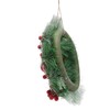 Christmas Wreath Hand Made Simulation Pine Cone Wreath Christmas Gift