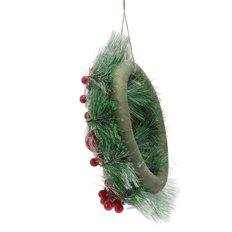 Christmas Wreath Hand Made Simulation Pine Cone Wreath Christmas Gift