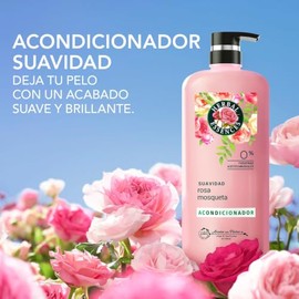 Herbal Essences Acondicionador Suavidad Rosa Mosqueta 600 ml