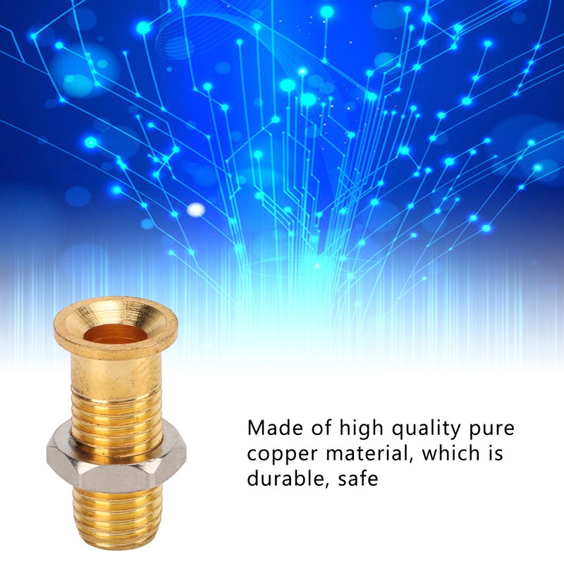 20Set 21.140 4mm Panel Banana Socket Copper Female Gold Plated