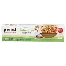 Jovial Gluten Free Brown Rice Pasta Organic - Award-Winning Taste & Texture, Non-GMO, Free of Top 8 Allergens, Vegan Brown Rice Noodles, Made in Italy - Gluten Free Elbow Pasta, 12 oz