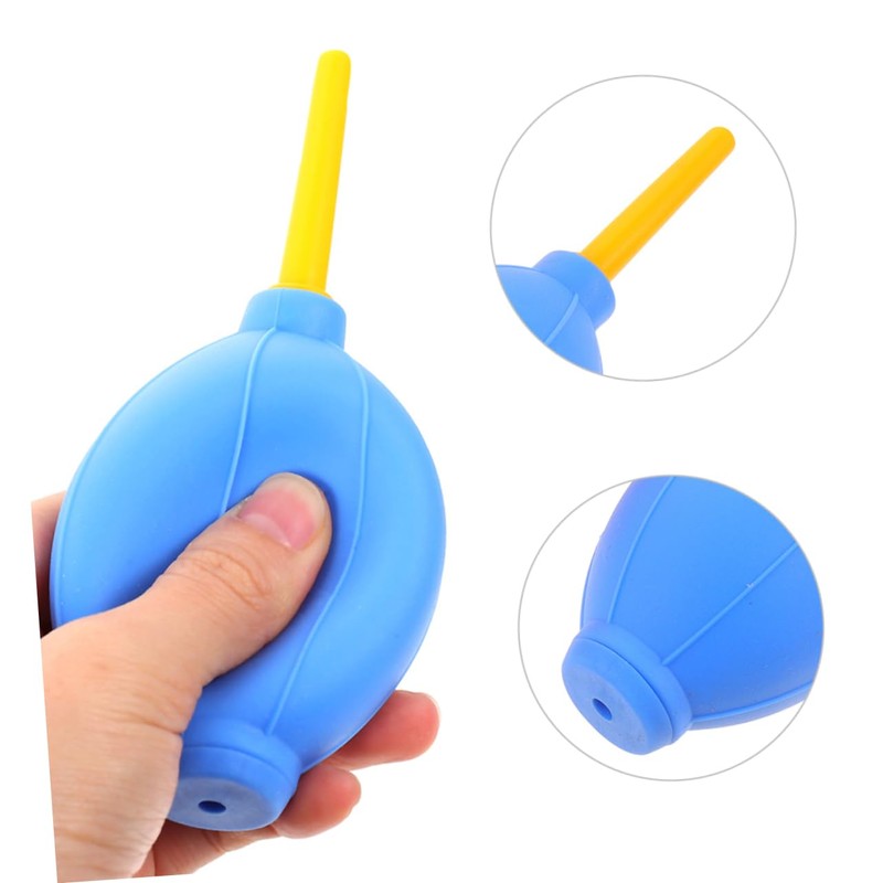 SAFIGLE 4Pcs Eyelash Air Blower Gentle Rubber Blowing Tools for