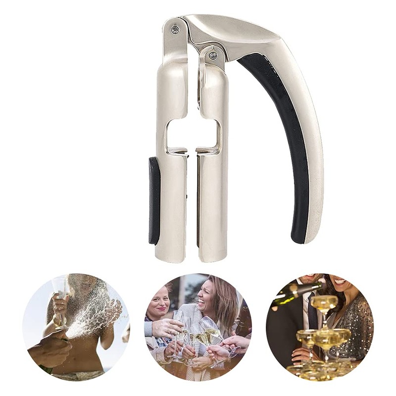HAKUNA Champagne Bottle Opener - Zinc Alloy Sparkling Wine Cork