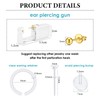 WillTen 2Pcs Ear Piercing Kit Ear Piercing Gun Kit with
