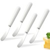 AISBUGUR Butter Knife Butter Spreader Knife, 4Pack Stainless Steel Butter