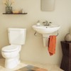 American Standard 3520.000.295 Ravenna Integral Towel Bar, Satin Nickel, 19.31"