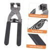 OHPHCALL Steel Leather Hole Punch Tool Durable Rhombus Punching Pliers