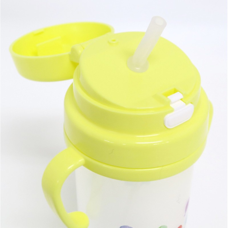 OSK SC-370S Straw Bottle, 12.5 fl oz (370 ml), Mealtime