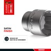 Teng Tools 13MM 1/4 Inch Drive 12 Point Metric Shallow