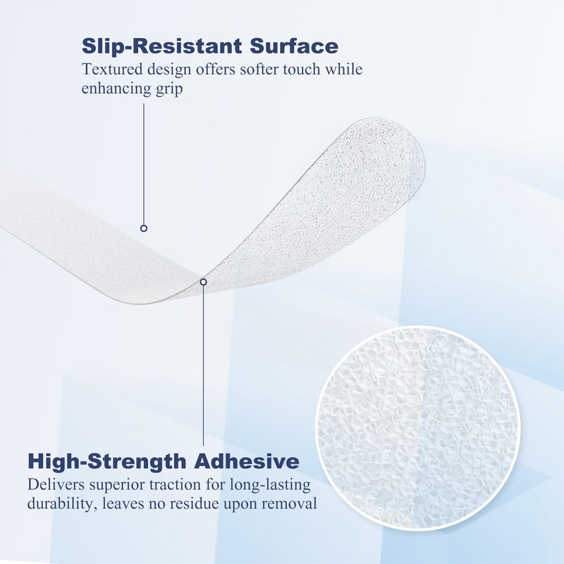 Gecork 28 PCS Shower Floor Non Slip Stickers with Strong