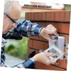 jojofuny No Drill Doorbell Mount Wall-Mounted Chime for Doorbells Sturdy