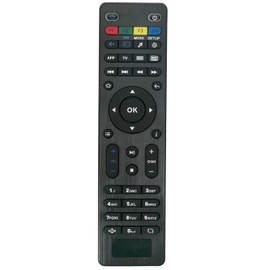 AIDITIYMI Music Replacement Remote Control Fit for MAG IPTV Set Top Box MAG250 MAG254 MAG255 MAG256 MAG257 MAG260 MAG261 MAG270 MAG275 MAG322 MAG324 MAG352 MAG351 MAG350 MAG349 MAG350 MAG351 MAG352