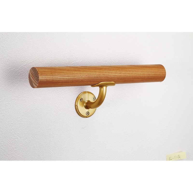 Matsuroku ECLE System Handrail E-Bracket Horizontal Gold EL-11G