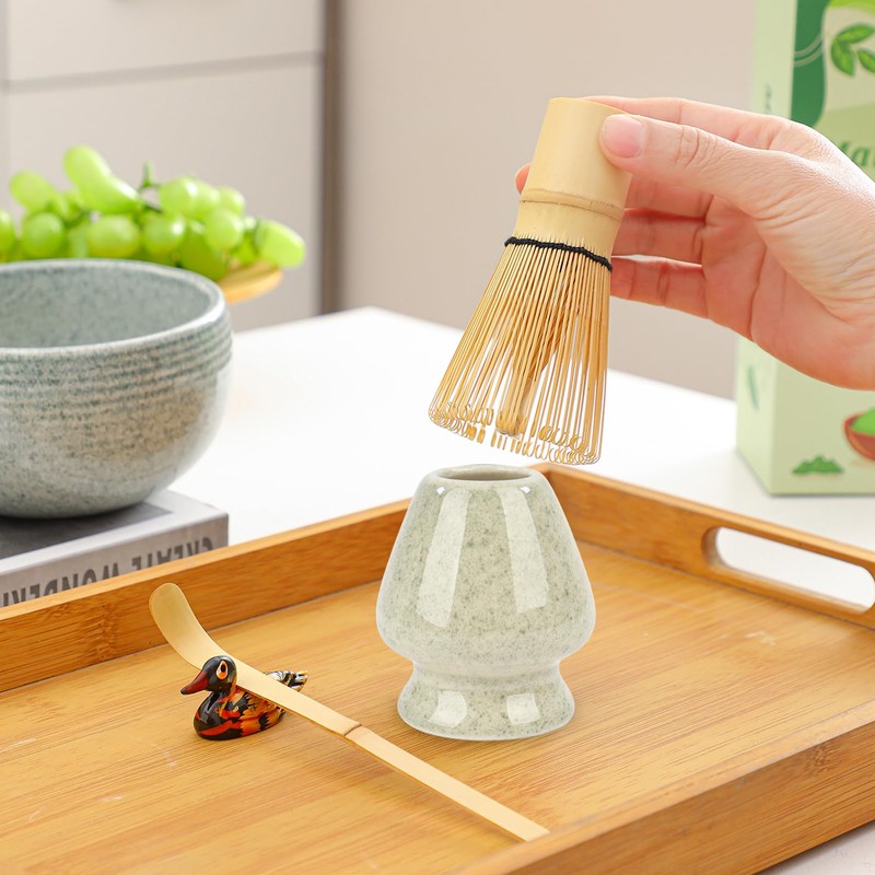 Matcha Whisk Set of 6 – Matcha Set with Whisk,