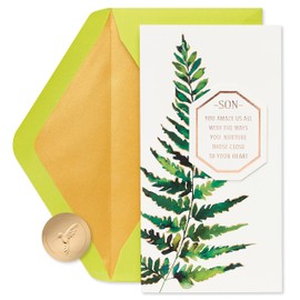 Papyrus Fathers Day Card for Son (Exceptional Dad And Son)