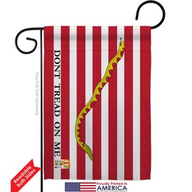 Americana Home & Garden GS140701-BO First US Navy Jack Historic Veteran Armed Forces USN Decorative Gift Vertical 13" x 18.5" Double Sided Flag Set Metal Pole Hardware Made in USA