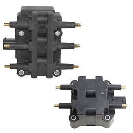 TRQ Ignition Coil Set Compatible with 1994-1996 Dodge Ram 2500 Ram 3500