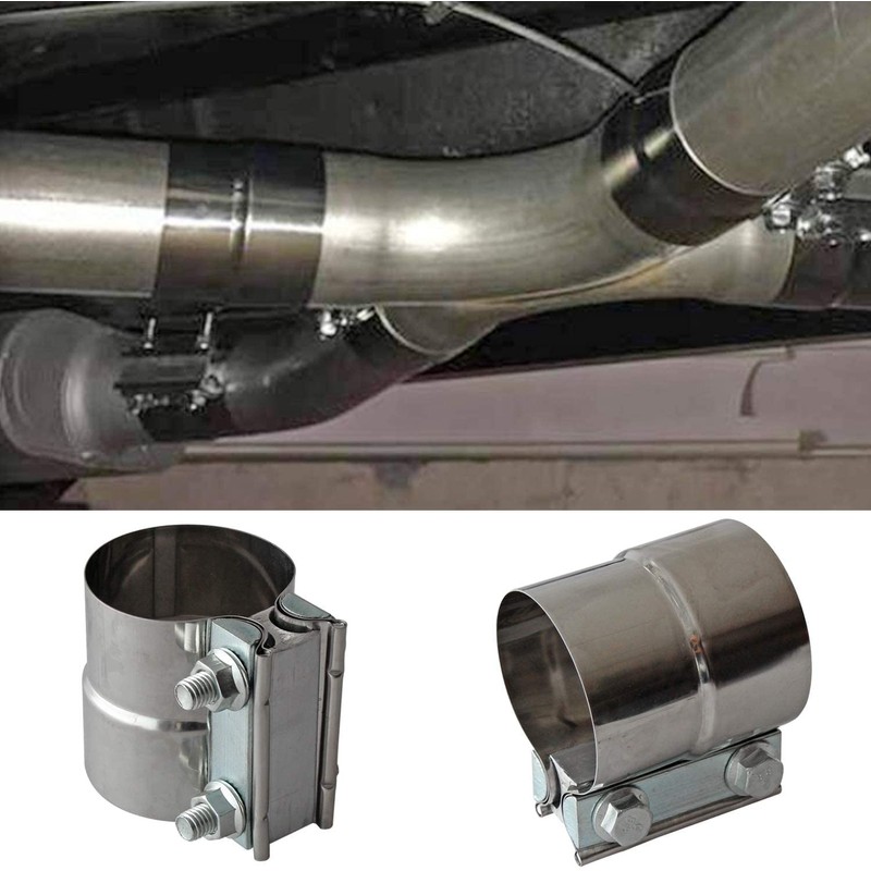 Exhaust Clamps Band Clamp 2.5" Lap Joint - Stainless Steel