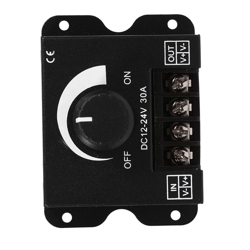 WPKD BLUEIY LED Dimmer Switch, 12V-24V 30A Manual Operation LED