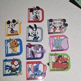 Passholder Magnet Set Of 10 Magnets (Homemade)