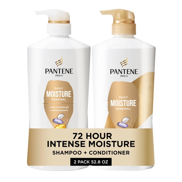 Pantene Shampoo & Conditioner Set, Daily Moisture Renewal - Pro-V