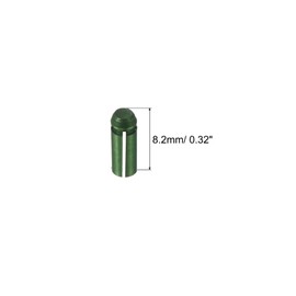 PATIKIL Dart Flight Protectors Aluminum Alloy Dart Accessories Wing Savers for Steel and Plastic Flights, 3pcs Green