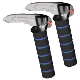 TONINT 2 Packs 3 in 1 Car Handle Assist,Car Door Handle for Elderly with Window Breaker Seatbelt Cutter,Car Support Handle Multifunction Handle Car Door Latch Handle for Seniors and Handicapped