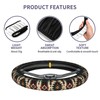 Western Boho Steering Wheel Cover for Women, 15 Inch Southwestern