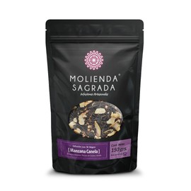 Molienda Sagrada, Té Manzana Canela/Infusion con Té Negro y Vainilla, 150 g