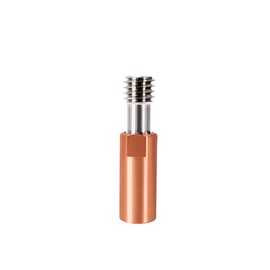 Ender3 CR10 4.1mm Bimetal Heatbreak for Ender3 Titanium Alloy Copper Plated Throat Heat Break for CR10 Ender 5/3 CR-10S 3D Printer Parts(Ender3/CR10 4.1mm)