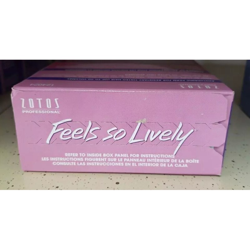 Zotos Feels So Lively Tinted Alkaline Perm