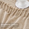 BATTILO HOME Beige Throw Blanket for Sofa Bed Couch Chair,