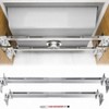 Aukivon Sink Support | Undermount Kitchen Sink Brackets | 28.0-39.4