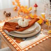 BIPASION Fall Placemats, Thanksgiving Placemats for Dining Table Set of