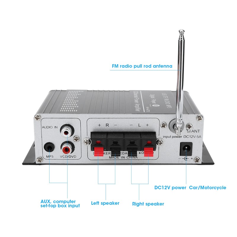 USB Memory Card FM 3 in 1 Stereo Power Audio
