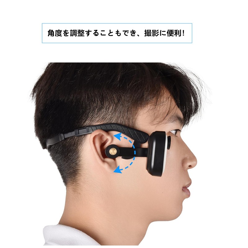 SHEAWA for Insta360 GO 3S/GO3 Ear Mount Mount Adapter, Angle