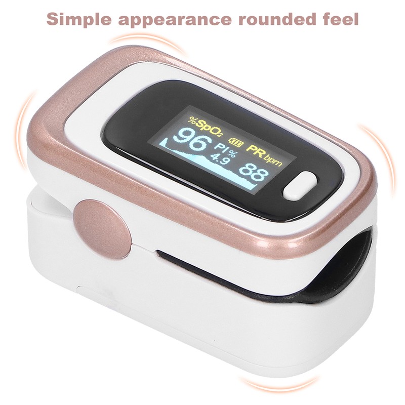 Fingertip Clamp Pulse Oximeter Blood LCD Display Oxygen Saturation Test