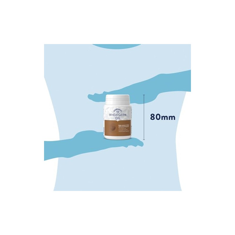 Dorwest Herbs Wheatgerm Oil Capsules for Dogs and Cats 100