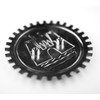Generic Wolfsburg German Germany Black Red Yellow Grill Badge Emblem