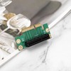 OTOTEC 1PC PCI-E 4X Riser Adapter Compatible with 1U/2U Server