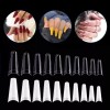 Miss Cherry Tip Coffin Corto 500 Piezas Uñas Acrilicas Resistente