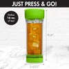 Primula Press and Go Iced Tea Maker, Travel Tumbler, Infuser