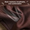 Alieemo 2PCS Car Front Seat Armrest Covers, Elastic Cloth Fabric