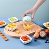 SAYIHEXIHE Garlic Chopper Mini Manual Hand Food Chopper for Kitchen