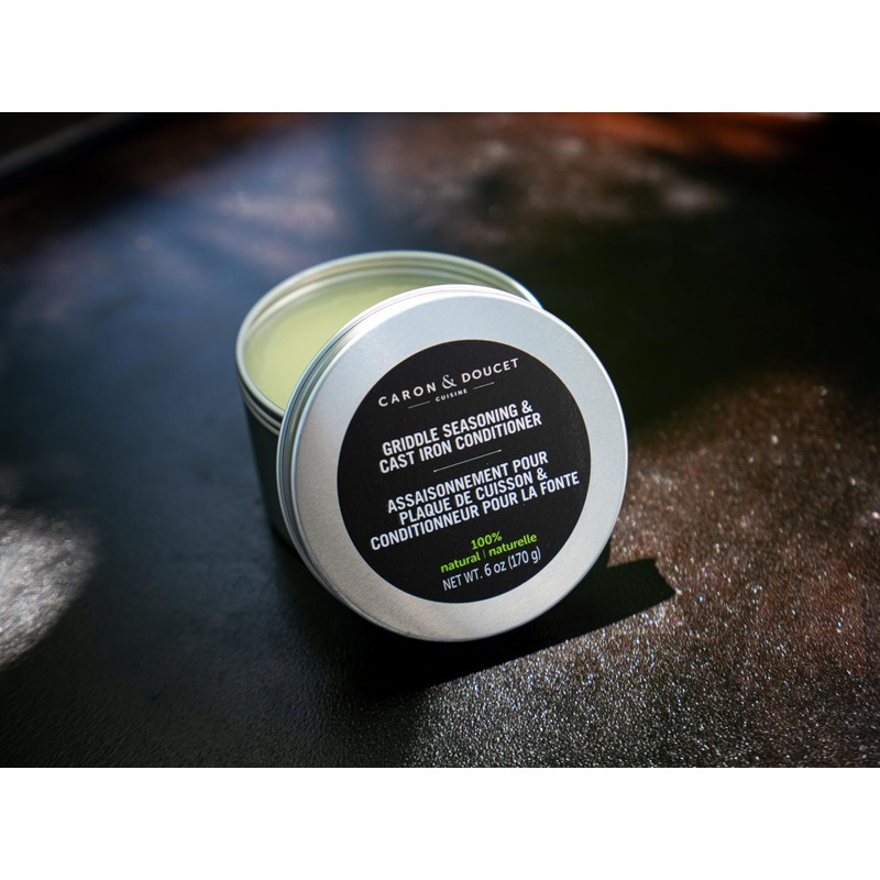 CARON & DOUCET Griddle Seasoning & Cast Iron Conditioner 2