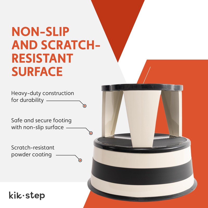 Cramer Kik Step Steel Step Stool - Two Step Stool,