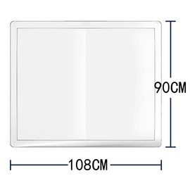 2 Pack Magnifying Glass Welding Glasses, 2.5 Magnification Welding Helmet Magnifier, 108 x 90 cm, Compatible with Most Welding Helmets (2.5 Cheater Lens)