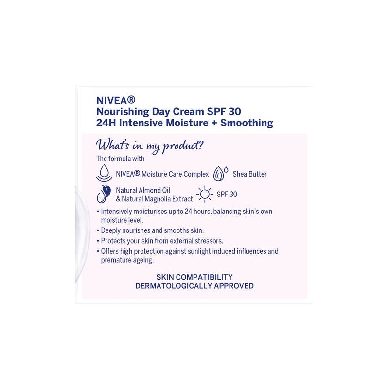 Nivea Daily Essentials Rich Moisturising Day Cream SPF30+ 50mL