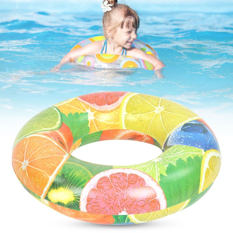 Fruits Inflatable Kids Swimming Ring Baby Pool Float Circle Swimming