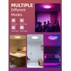 2 Pack 12 Inch Smart Ceiling Light Fixture, RGB LED